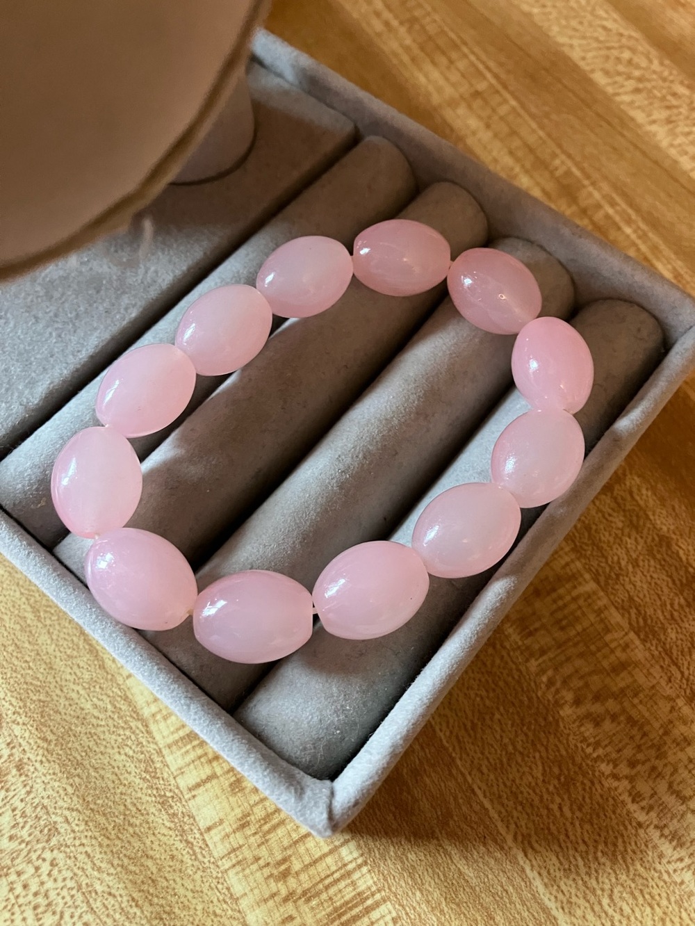 🌸Rose Quartz Beaded Stretch Bracelet